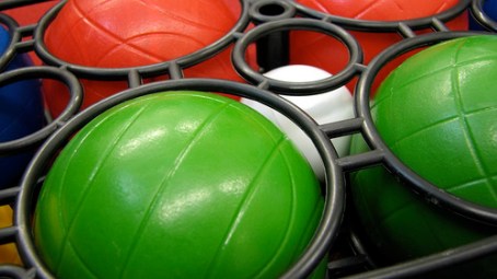 Bocce, close. Immagine di Nifwlseirff
