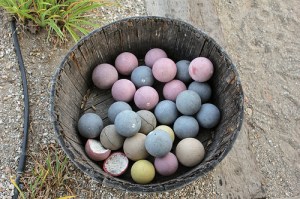 Boules at the Laetitia Winery