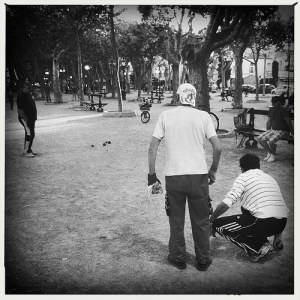 Pétanque (bocce) in saint tropez