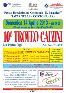 Manifesto Trofeo Calzini