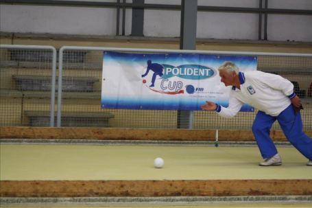 Un'azione di gioco della tappa di Tarquinia della Polident Cup (2)