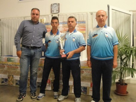 Quarti classificati - Capeti, Capeti, Balboni e il presidente cons comunale di Scandicci Merlotti