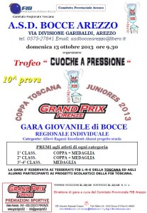 coppa toscana juniores arezzo 13 ottobre 2013