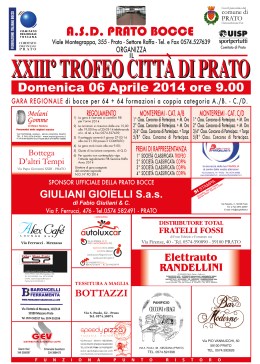 trofeo città di prato 2012
