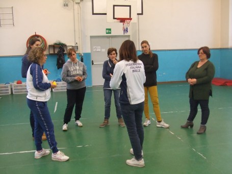 Lezione progetto Bocce tutti in gioco - Foto Stefano Bartoloni