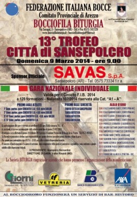 Locandina Sansepolcro 2014