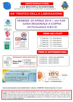 25 aprile Scandiccese
