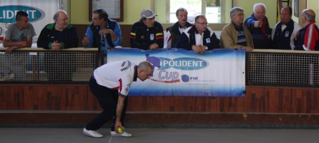 Un momento di gioco della Polident Cup a Monterotondo