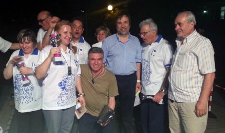 Foto di gruppo con Coppe