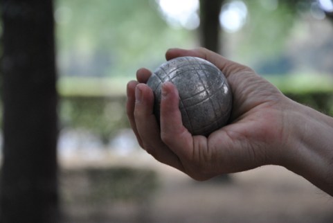 boccia e mano da petanque