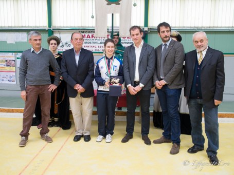 Elisa Fanicchi fra le Autorità - Foto di Francesco Rosella