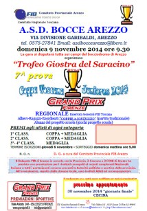 Coppa Toscana Juniores Trofeo Giostra del Saracino 2014