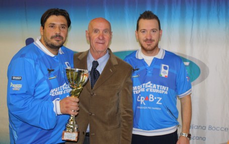 Tesi-Lorenzini vincitori della PCup insieme a Stefanelli