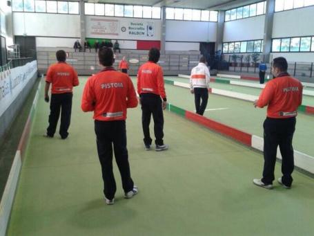 Un momento di gioco di Pistoia nel 2013