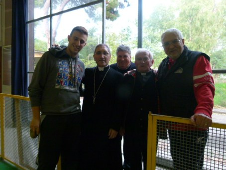 Visita del Vescovo Borghetti al C.B. Orbetello