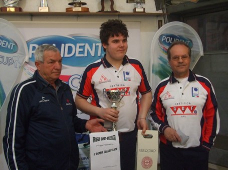 4a coppia class. classificata Ganassi Giuliano - Tosini Michael Società Sammartinese Reggio Emilia