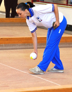 Sonia Marzullo in azione