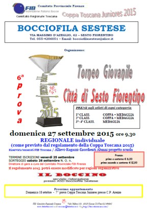 Coppa Toscana Sestese 2015