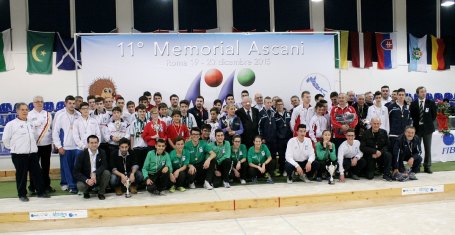 Foto di gruppo 11° Memorial Ascani - via federbocce.it