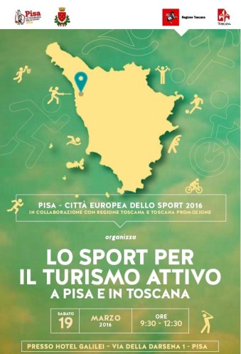 manifesto convegno sport a Pisa 19 marzo 2016