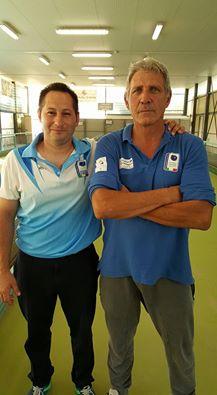 Morri e Matteo in una foto di Alex Casedda