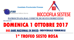 1° Trofeo Sesto Rosa