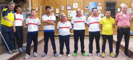 Coppa Italia raffa 2017 la squadra di Pistoia in finale