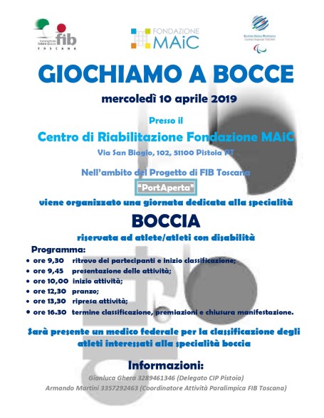 Boccia Maic 10 aprile