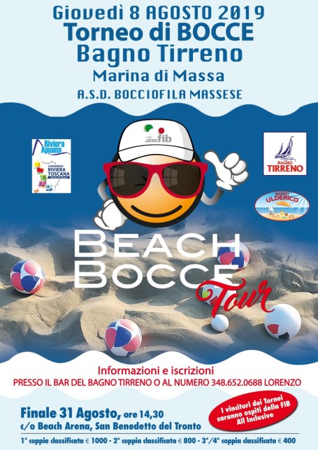 Beach Bocce 2019 Marina di Massa