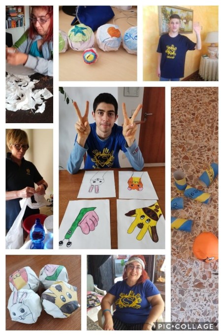 Fotocollage Bocce in Casa CB Grossetano