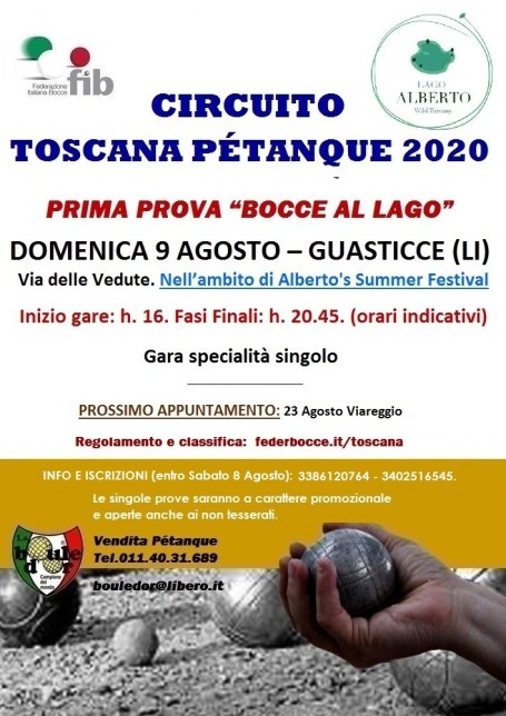 Circuito Petanque 2020 - Tappa 1 - 09 08 20 Guasticce